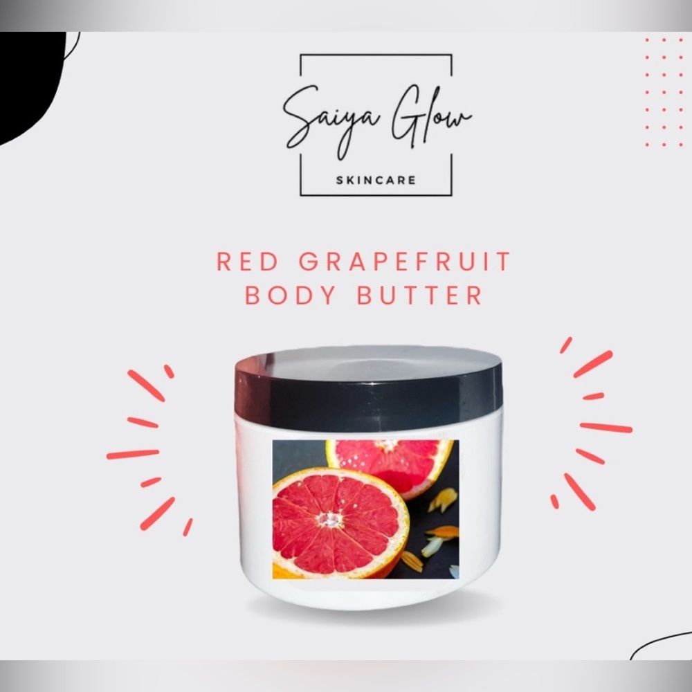 ✨ RUBY RED GRAPEFRUIT BODY BUTTER BY SAIYA GLOW